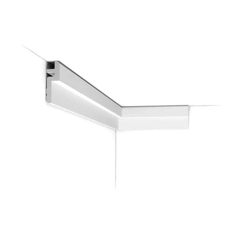 C394 ORAC Cornice Purotouch L200 x H9,5 x P3,1 cm ORAC DECOR 1 - Cimasa Tavola