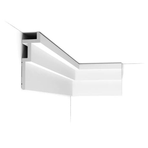 C396 ORAC Corniche Purotouch L200 x H18,5 x L6,1 cm ORAC DECOR 1 - Cimaise Tableau