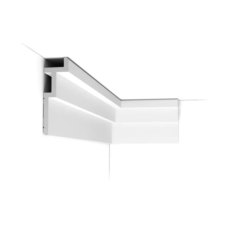C396 ORAC Gesims Purotouch L200 x H18,5 x B6,1 cm ORAC DECOR 1 - Cimaise Tableau