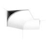 C990 ORAC Cornice Purotouch L200 x H15,9 x L21,6 cm ORAC DECOR 3 - Cimaise Tableau 