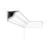 CB503N ORAC Corniche unprimed Durofoam L200 x H8.2 x L9.2 cm ORAC DECOR 1 - Cimaise Tableau 