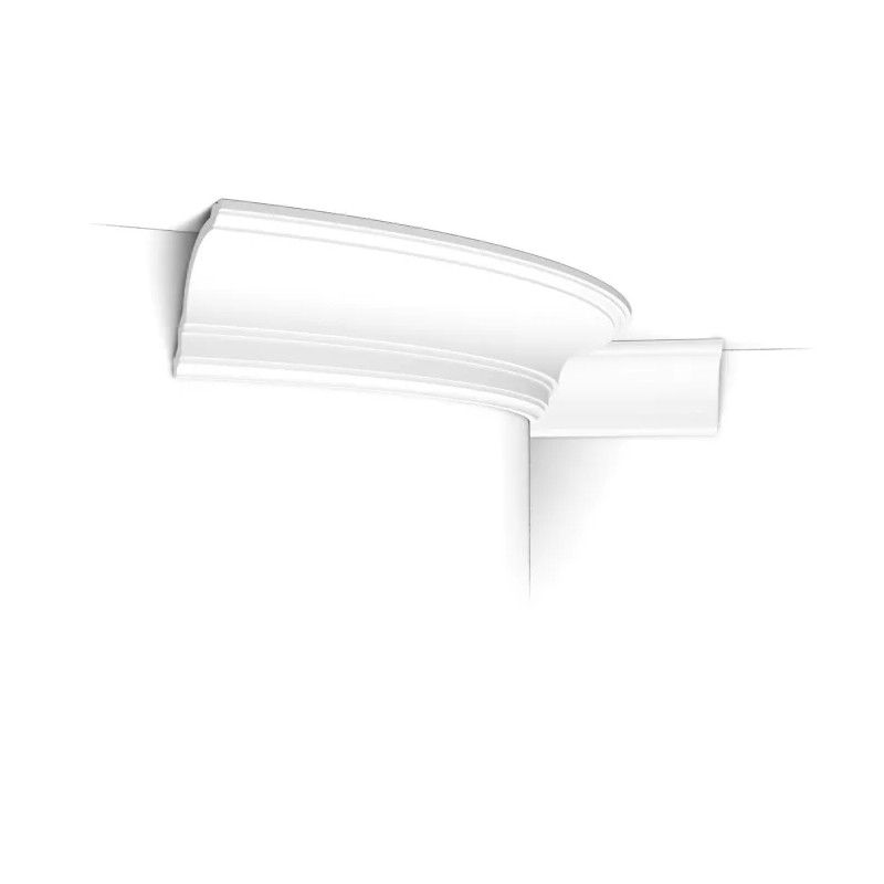 CX106F ORAC Cornice flessibile Durofoam L200 x H11,8 x L11,7 cm ORAC DECOR 1 - Cimasa per Quadro 