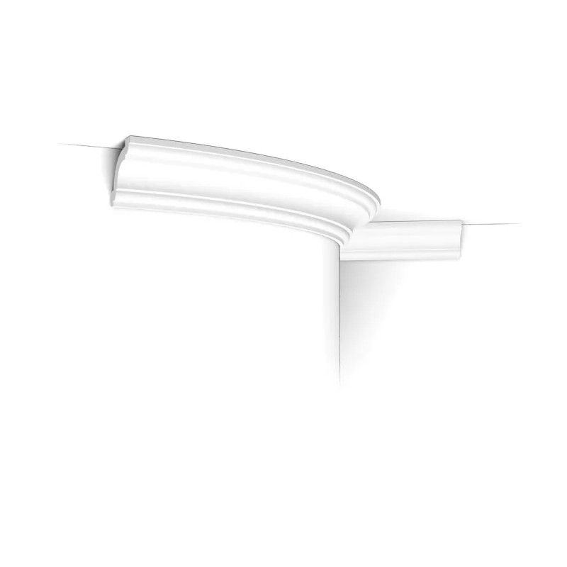 CX124F ORAC Corniche flexible Durofoam L200 x H4,9 x L4,9 cm ORAC DECOR 1 - Cimaise Tableau
