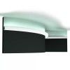 CX190F ORAC Flexibles Gesims aus Durofoum L200 x H2 x B3 cm ORAC DECOR 5 - Cimaise Tableau 