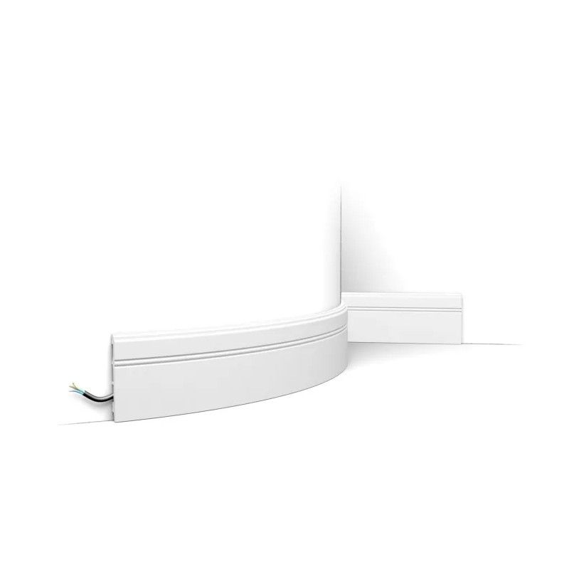 SX105F ORAC Battiscopa flessibile Flex L200 x H11 x L1,3 cm ORAC DECOR 1 - Cimasa per Quadro