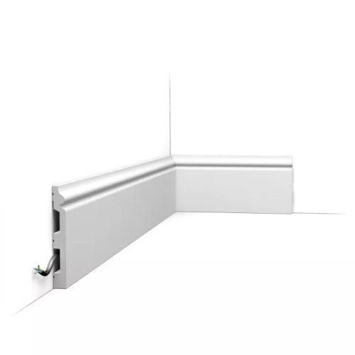 SX118 ORAC Battiscopa in Duropolymer L200 x H13,8 x L1,8 cm ORAC DECOR 1 - Cornice per Quadri