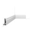 SX155 ORAC Plinthe Duropolymer L200 x H10,8 x L2,5 cm ORAC DECOR 1 - Cimaise Tableau 