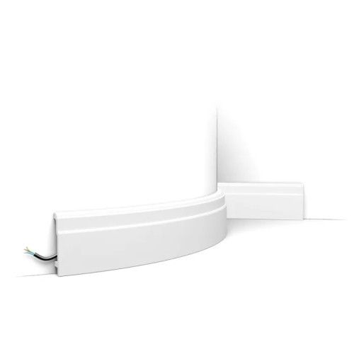 SX155F ORAC Flexible baseboard Flex L200 x H10.8 x L2.5 cm ORAC DECOR 1 - Cimaise Tableau 