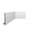 SX156 ORAC Plinthe Duropolymer L200 x H20,2 x L1,6 cm ORAC DECOR 1 - Cimaise Tableau 