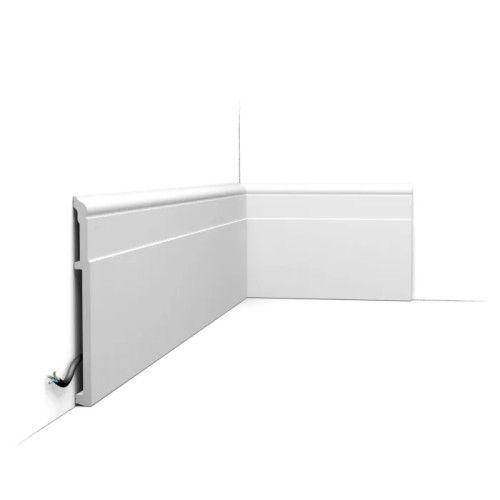 SX156 ORAC Battiscopa in Duropolymer L200 x H20,2 x L1,6 cm ORAC DECOR 1 - Cimaise Tableau 