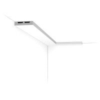 SX157 ORAC Battiscopa in Duropolymer L200 x H6,6 x L1,3 cm ORAC DECOR 3 - Cornice per Quadri