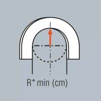 SX157F ORAC Plinth Flex L200 x H6.6 x L1.3 cm ORAC DECOR 5 - Cimaise Tableau 