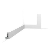 SX162 ORAC Battiscopa Duropolymer L200 x H4 x L1 cm ORAC DECOR 4 - Cornice Quadro