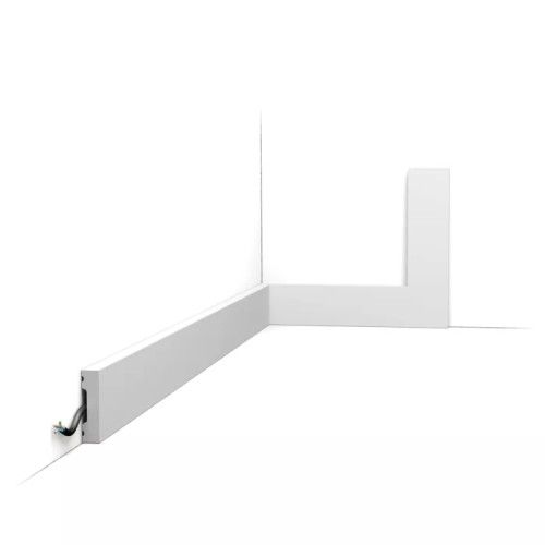 SX162 ORAC Duropolímero Plinth L200 x H4 x L1 cm ORAC DECOR 1 - Cimaise Tableau 