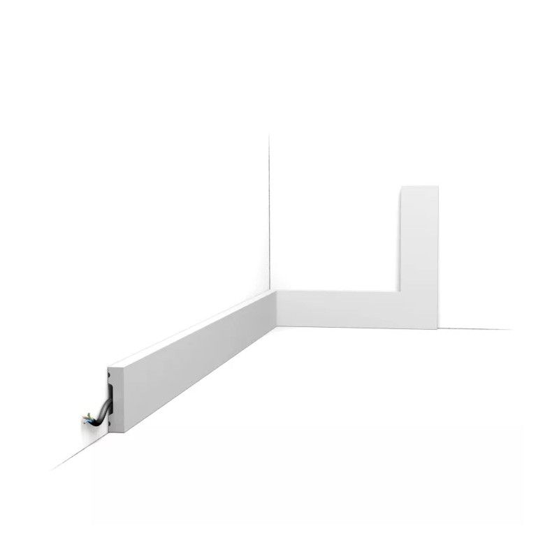 SX162 ORAC Duropolímero Plinth L200 x H4 x L1 cm ORAC DECOR 1 - Cimaise Tableau 