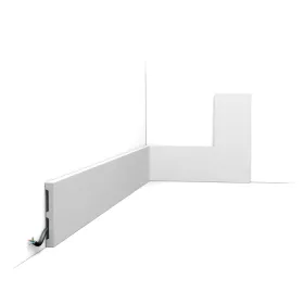 SX163 ORAC Duropolímero Plinth L200 x H10.1 x L1.3 cm ORAC DECOR 1 - Cimaise Tableau