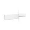 SX163F ORAC Battiscopa Flessibile Flex L200 x H10,1 x L1,3 cm ORAC DECOR 3 - Cimaise Tableau 