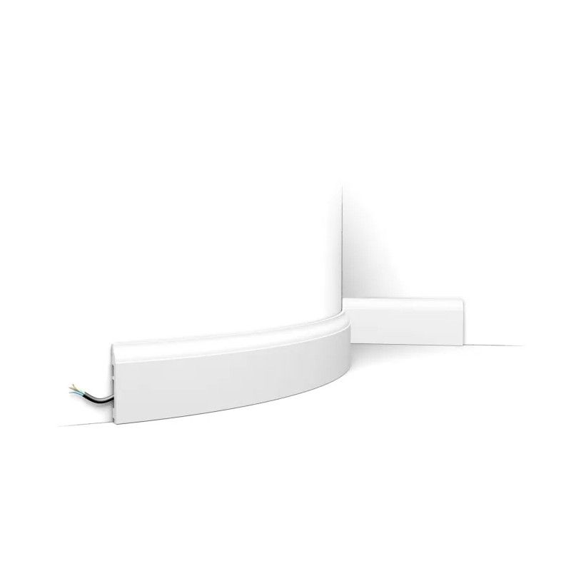 SX172F ORAC Plinthe flexible Flex L200 x H8,5 x L1,4 cm ORAC DECOR 1 - Cimaise Tableau