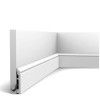 SX173-RAL9003 ORAC Plinthe Duropolymer L200 x H10 x L1,6 cm ORAC DECOR 3 - Cimaise Tableau 