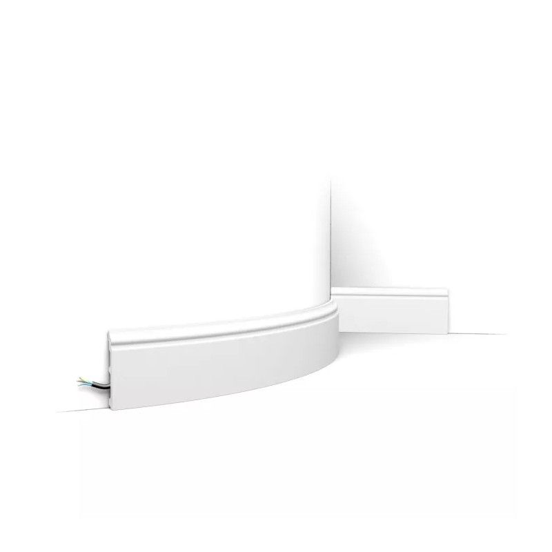 SX173F ORAC Battiscopa flessibile Flex L200 x H10 x L1,6 cm ORAC DECOR 1 - Cimaise Tableau 