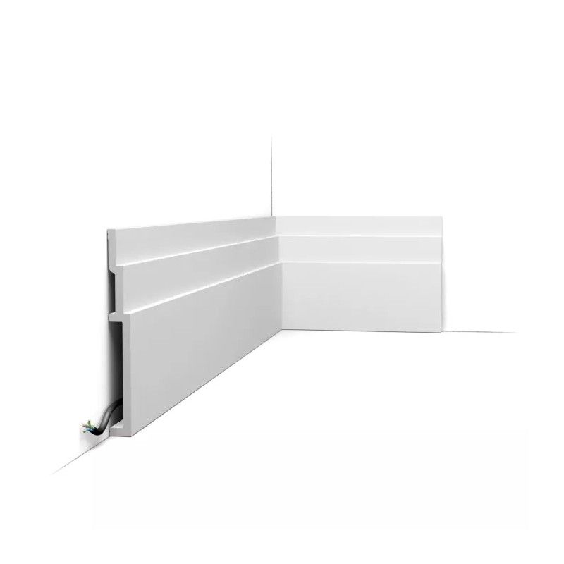 SX181 ORAC Plinthe Duropolymer L200 x H20 x L2,2 cm ORAC DECOR 1 - Cimaise Tableau