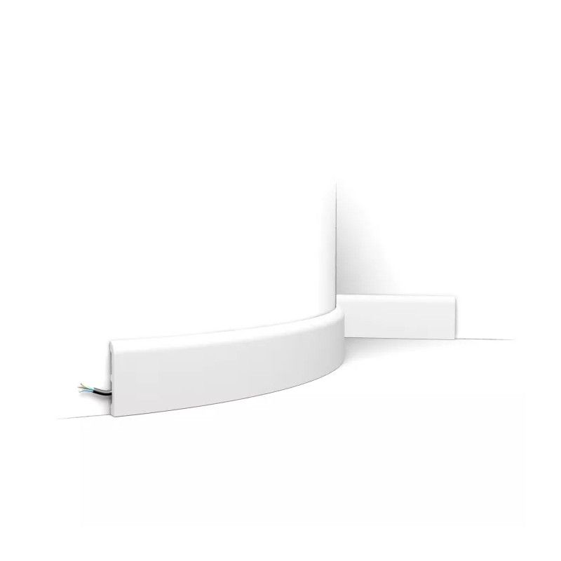 SX183F ORAC Plinth Flex L200 x H7.5 x L1.3 cm ORAC DECOR 1 - Cimaise Tableau