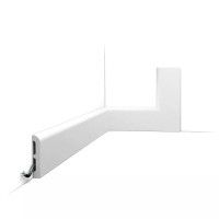SX183-RAL9003 ORAC Plinthe RAL9003 Duropolymer L200 x H7,5 x L1,3 cm ORAC DECOR 1 - Cimaise Tableau