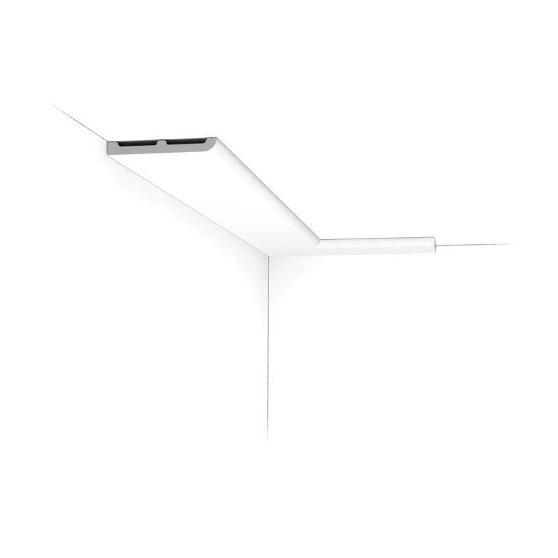 SX184 ORAC Plinth Duropolymer L200 x H11 x L1,3 cm ORAC DECOR 1 - Cimaise Tableau