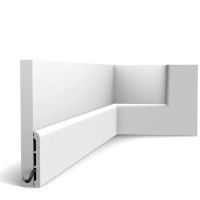 SX184-RAL9003 ORAC Plinth RAL9003 Duropolymer L200 x H11 x L1,3 cm ORAC DECOR 3 - Cimaise Tableau 