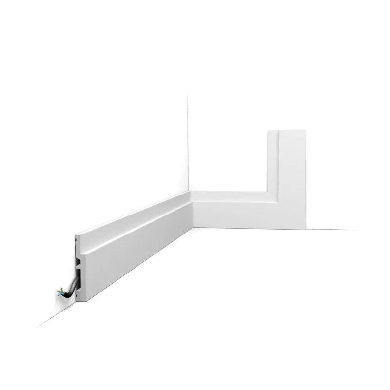 SX187 ORAC Duropolymer Plinth L200 x H7.5 x L1,2 cm ORAC DECOR 1 - Cimaise Tableau 