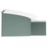 SX187F ORAC Battiscopa flessibile Flex L200 x H7,5 x L1,2 cm ORAC DECOR 3 - Cimaise Tableau 