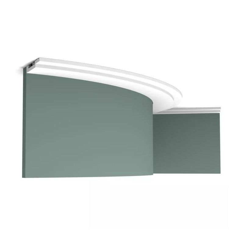 SX187F ORAC Battiscopa flessibile Flex L200 x H7,5 x L1,2 cm ORAC DECOR 3 - Cimaise Tableau 