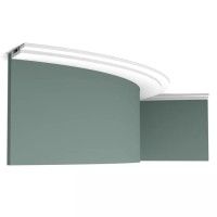 SX187F ORAC Plinthe flexible Flex L200 x H7,5 x L1,2 cm ORAC DECOR 3 - Cimaise Tableau
