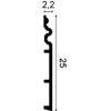 SX193 ORAC Duropolymer Plinth L200 x H25 x L2,2 cm ORAC DECOR 2 - Cimaise Tableau 