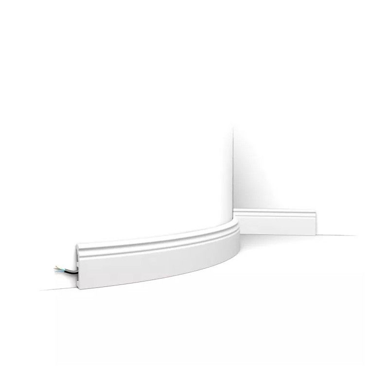 SX195F ORAC Flexible baseboard Flex L200 x H8 x L1.9 cm ORAC DECOR 1 - Cimaise Tableau 