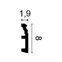 SX195F ORAC Flexible baseboard Flex L200 x H8 x L1.9 cm ORAC DECOR 2 - Cimaise Tableau 
