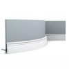 SX195F ORAC Flexibler Sockel Flex L200 x H8 x L1.9 cm ORAC DECOR 3 - Cimaise Tableau 