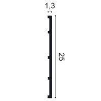 SX207 ORAC Duropolymer Plinth L200 x H25 x L1,3 cm ORAC DECOR 2 - Cimaise Tableau