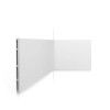SX207 ORAC Duropolymer Plinth L200 x H25 x L1,3 cm ORAC DECOR 5 - Cimaise Tableau 