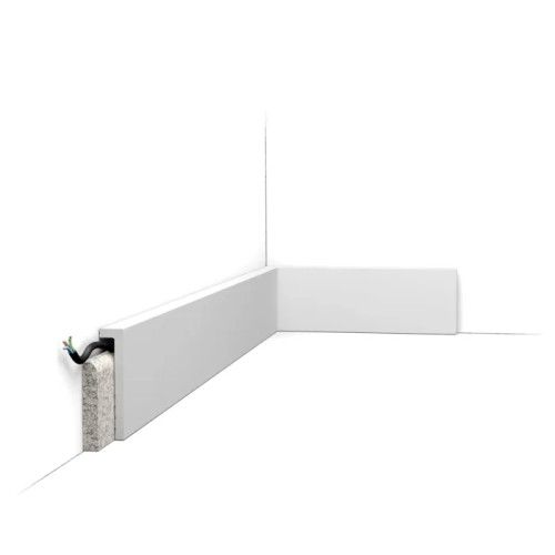 SX171-RAL9003 ORAC Plinth RAL9003 Duropolymer L200 x H10 x L2,2 cm ORAC DECOR 1 - Cimaise Tableau 