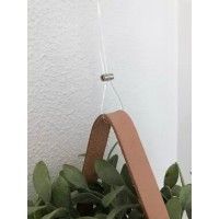 Loop Maker: creating loops with the perlon cable ARTI TEQ 7 - Picture Hanging Rail