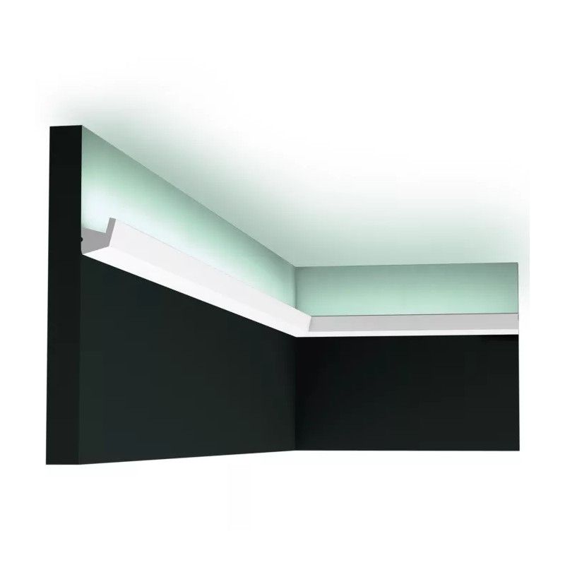 CX189 Indirect lighting Durofoam L200 x H2,7 x L2,7 cm ORAC DECOR 4 - Cimaise Tableau 