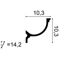 C902F ORAC Flessibile Cornice Flex L200 x H10,3 x L10,3 cm ORAC DECOR 4 - Cimaise Tableau 