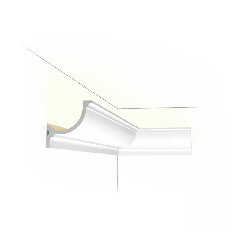 C902F ORAC Corniche flexible Flex L200 x H10,3 x L10,3 cm ORAC DECOR 1 - Cimaise Tableau 