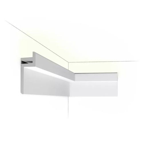 C382 ORAC Illuminazione indiretta in Purotouch L200 x H14 x L5 cm ORAC DECOR 1 - Cimaise Tableau 