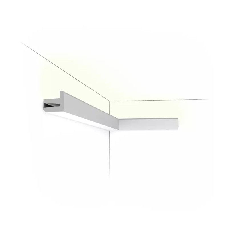 C380 Illuminazione indiretta Purotouch L200 x H5 x L5 cm ORAC DECOR 1 - Cimasa Quadro