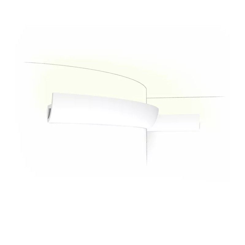 C373F ORAC Iluminación indirecta flexible Flexible L200 x H8 x L5 cm ORAC DECOR 1 - Cimaise Tableau 