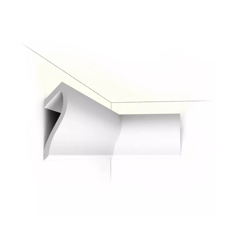 C371 Illuminazione indiretta in Purotouch L200 x H18,5 x L5,8 cm ORAC DECOR 1 - Cornice da quadro