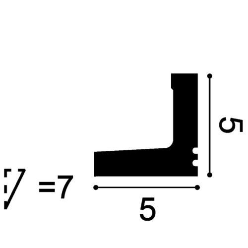 C361 ORAC Indirekte Beleuchtung Purotouch L200 x H5 x L5 cm ORAC DECOR 3 - Cimaise Tableau 