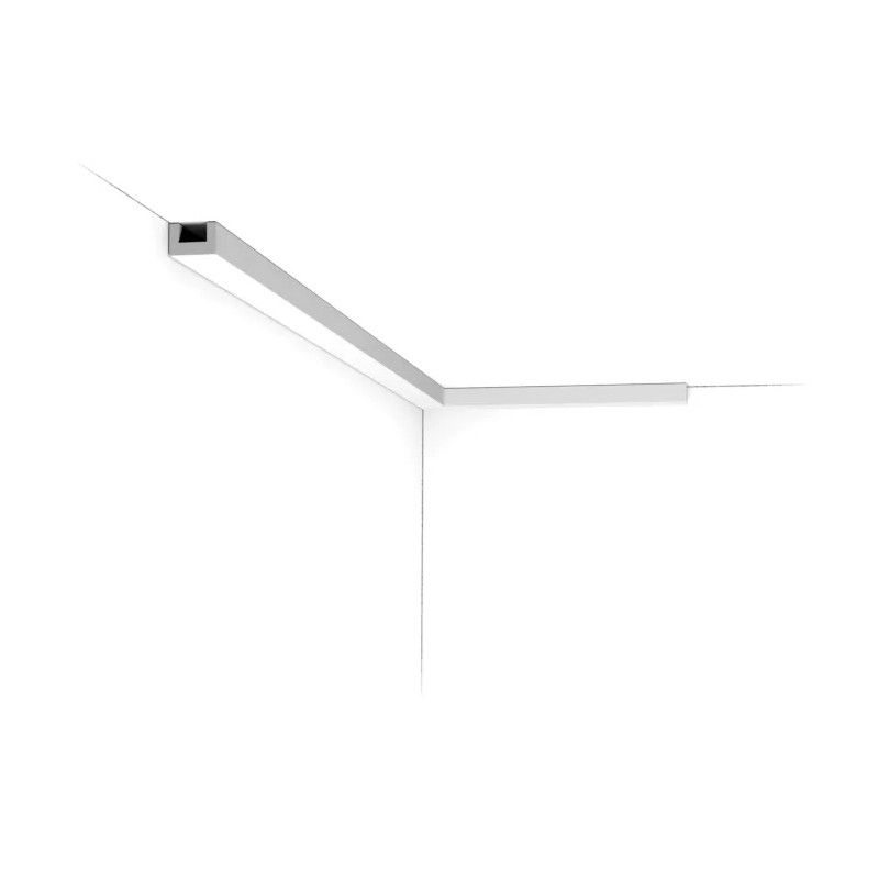 CX190 ORAC Perfil multifuncional Durofoam L200 x H2 x L3 cm ORAC DECOR 4 - Cimaise Tableau 